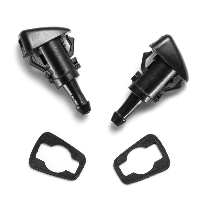 DICOOL 2 Pack Windshield Wiper Washer Nozzle Spray Jet Kit-Fit for 2007-2012 Dodge Caliber, 2001-2010 Chrysler Pt Cruiser, 2007-2013 Dodge Journey, 2006-2010 Dodge Charger, Replaces 5116079AA 4805742AB - Image 3